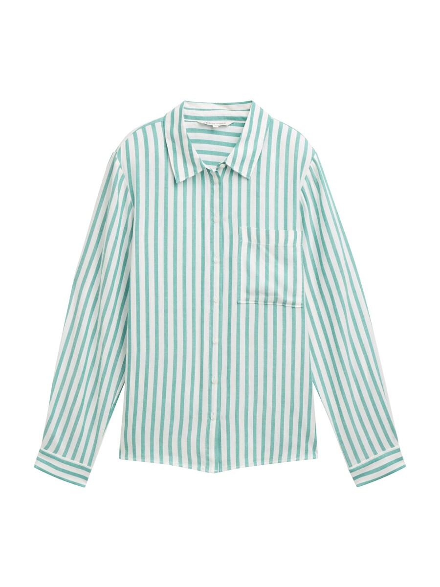 

Блузка TOM TAILOR DENIM, изумрудный