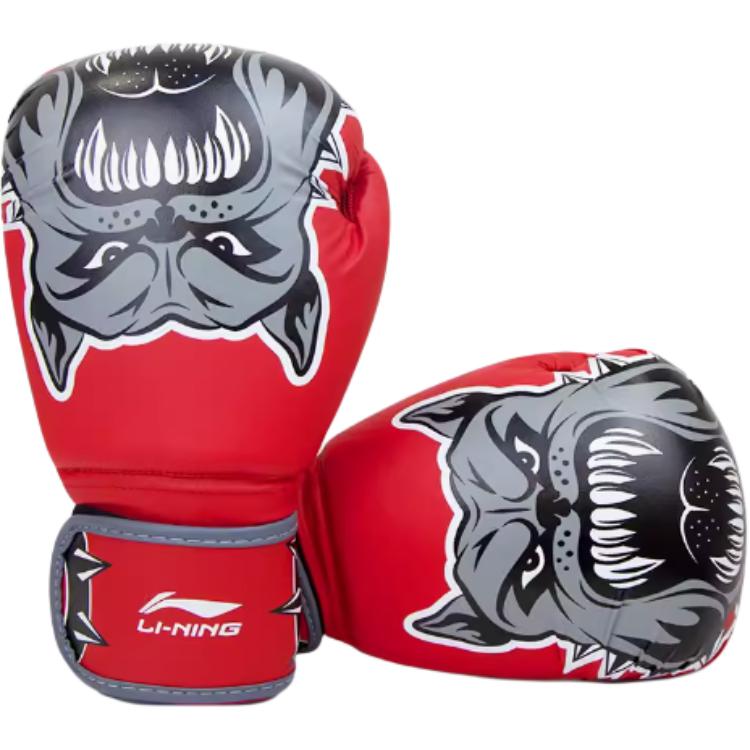

Боксерские перчатки из искусственной кожи унисекс LINING, красный
