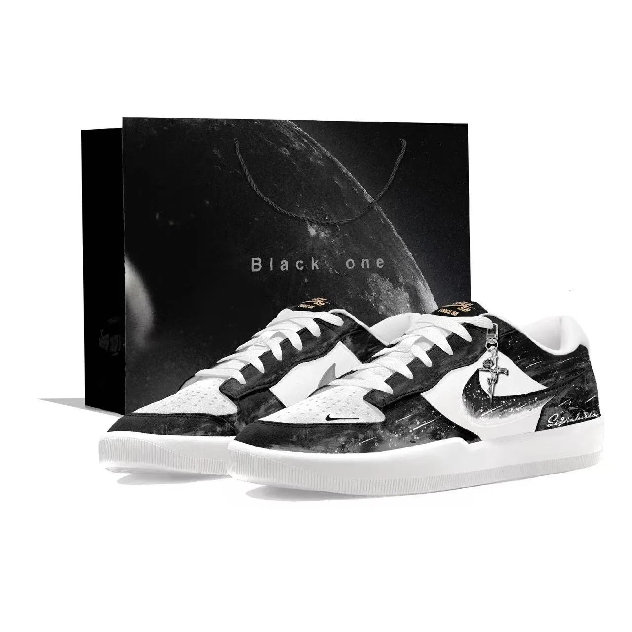 Кроссовки скейтбордические Nike SB Force 58 Black
