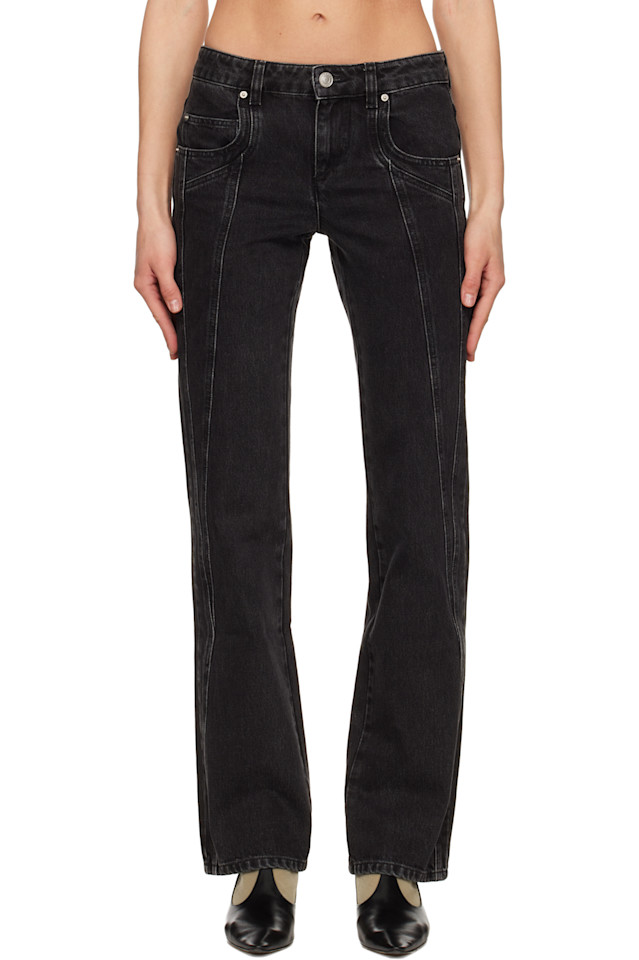 

Isabel Marant Etoile Черные джинсы Джейлис