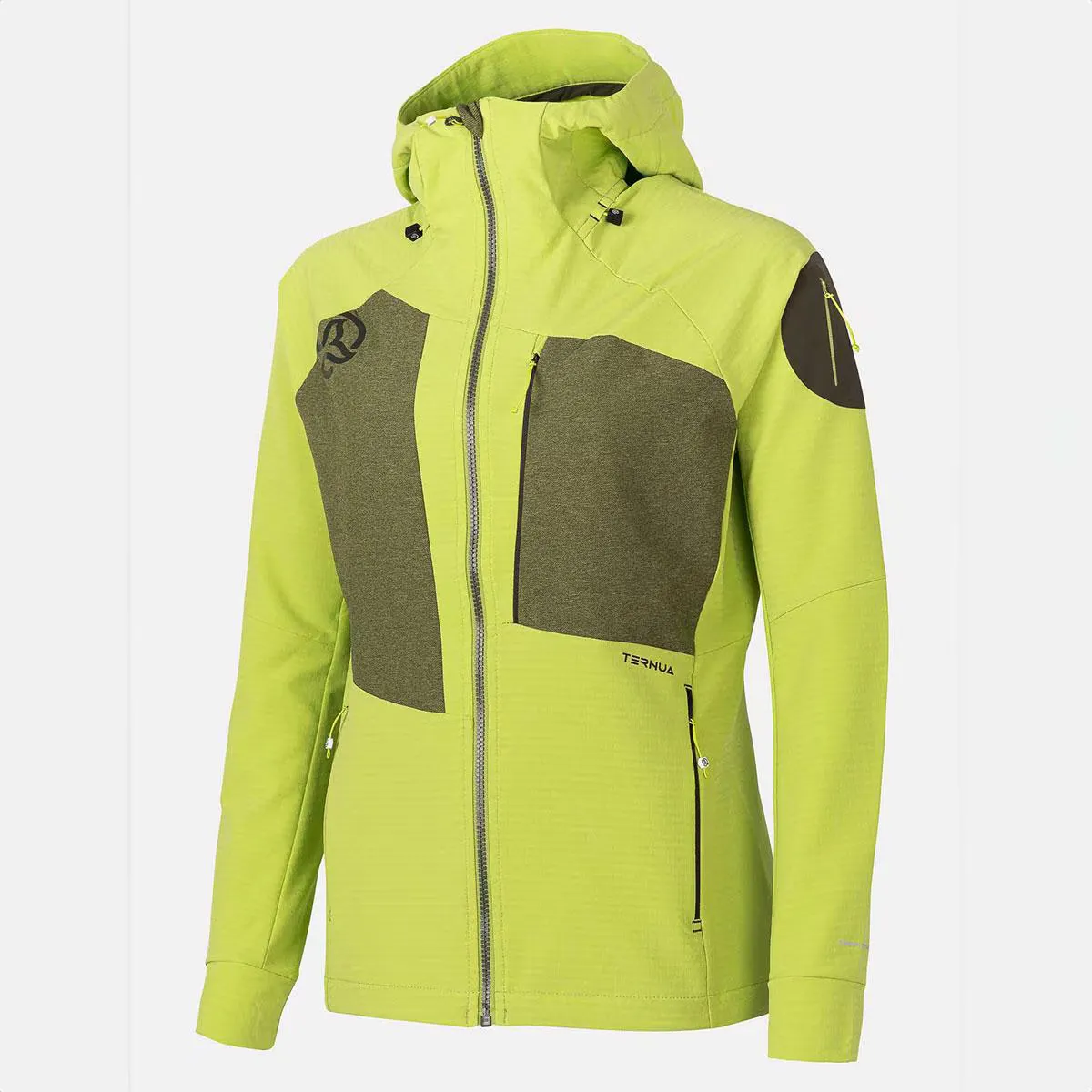 

Demina Hard Hood Jkt W Ternua Женская куртка, цвет Lima
