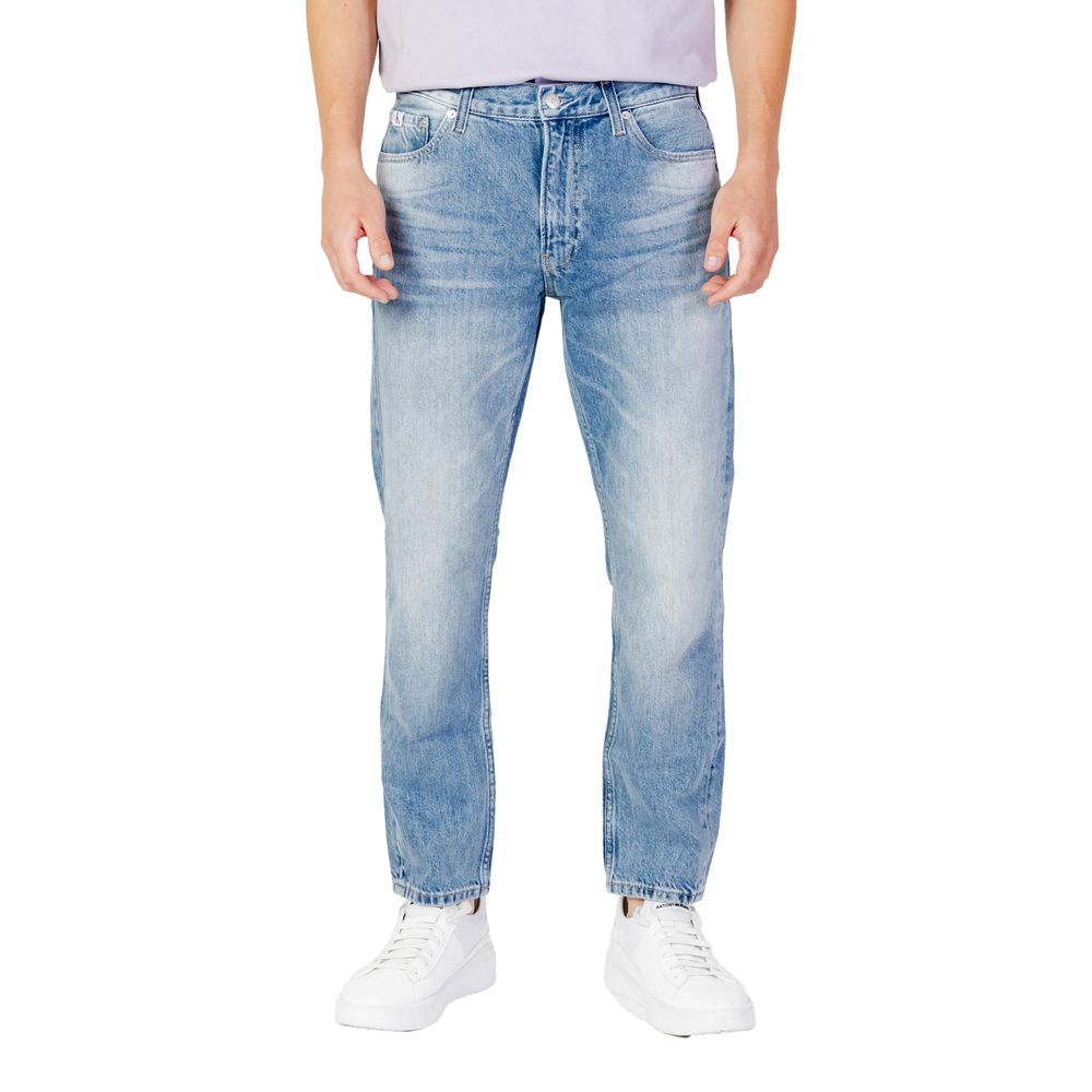 

Синие хлопковые джинсы и брюки Calvin Klein Jeans