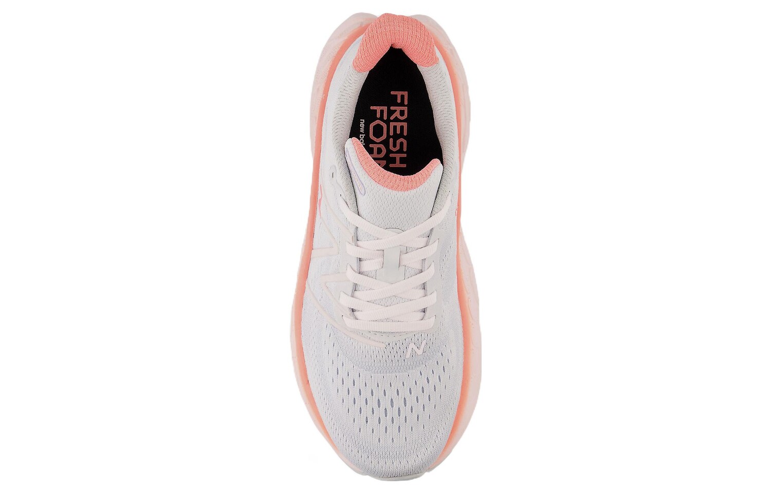 Кроссовки New Balance Fresh Foam X More V4, серый/розовый — фото 4