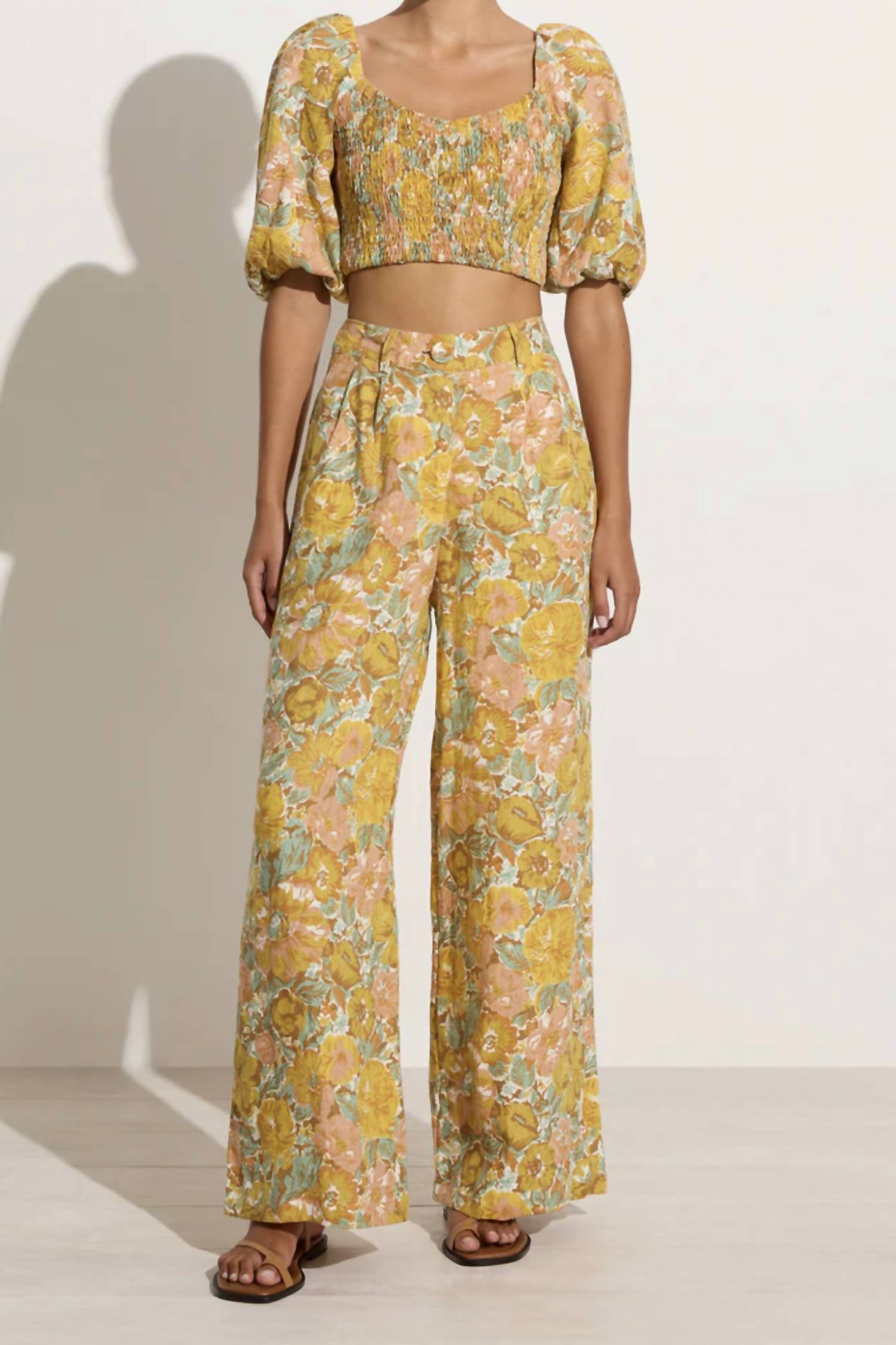 

Брюки женские FAITHFULL THE BRAND, цвет junie floral