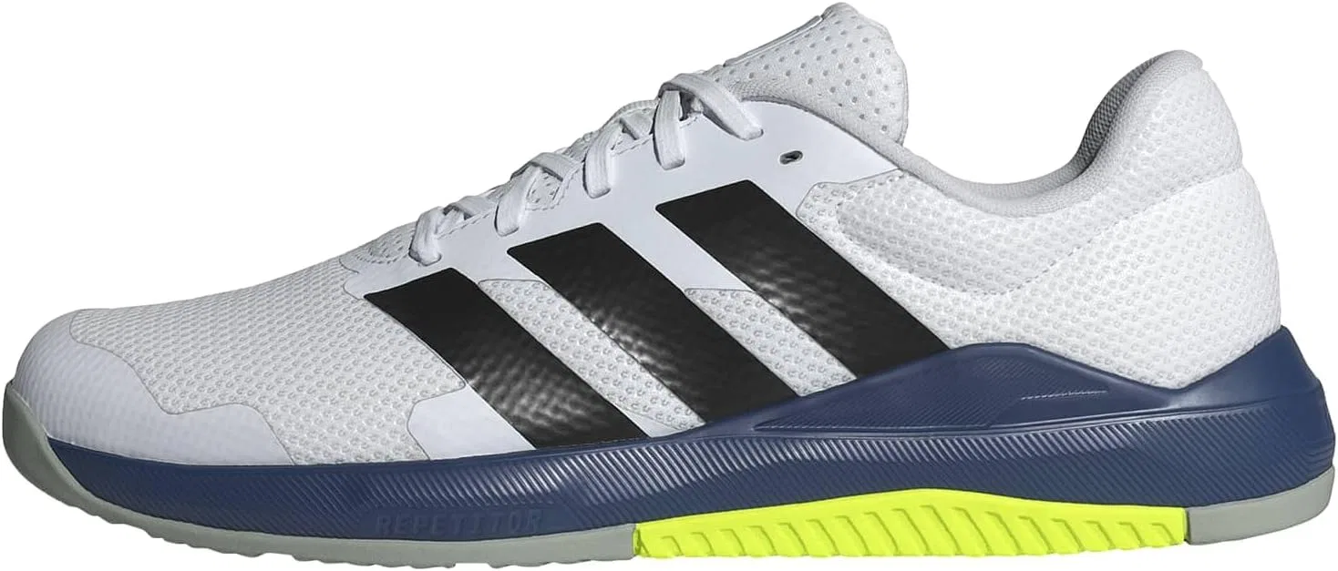 Мужские тренировочные кроссовки Adidas Dropset Base, Ftwr White Core Black Dusky Petrol