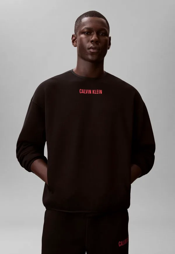 Толстовка intens power Calvin Klein, Black/Pink — фото 4
