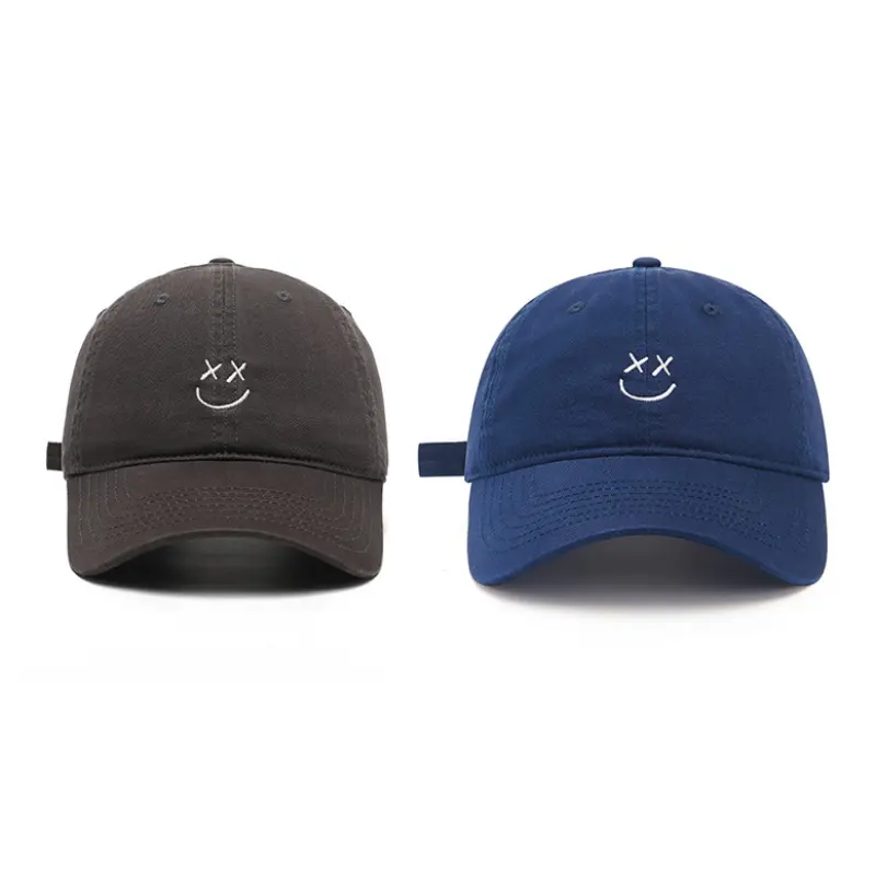 

FREE RABBITⅡ Хлопковая бейсболка унисекс, 2 Pack (Gray+Navy Blue)