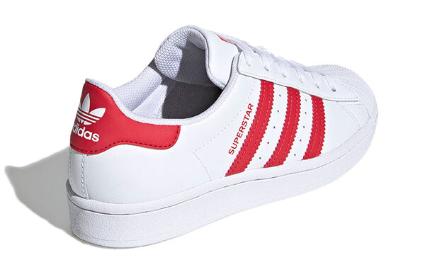 Кроссовки оригиналы суперзвезда j Adidas, белый — фото 4