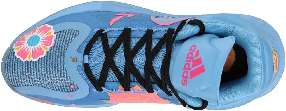 Кроссовки Adidas для взрослых унисекс D Rose 11, синий/голубой/светло-голубой — фото 4
