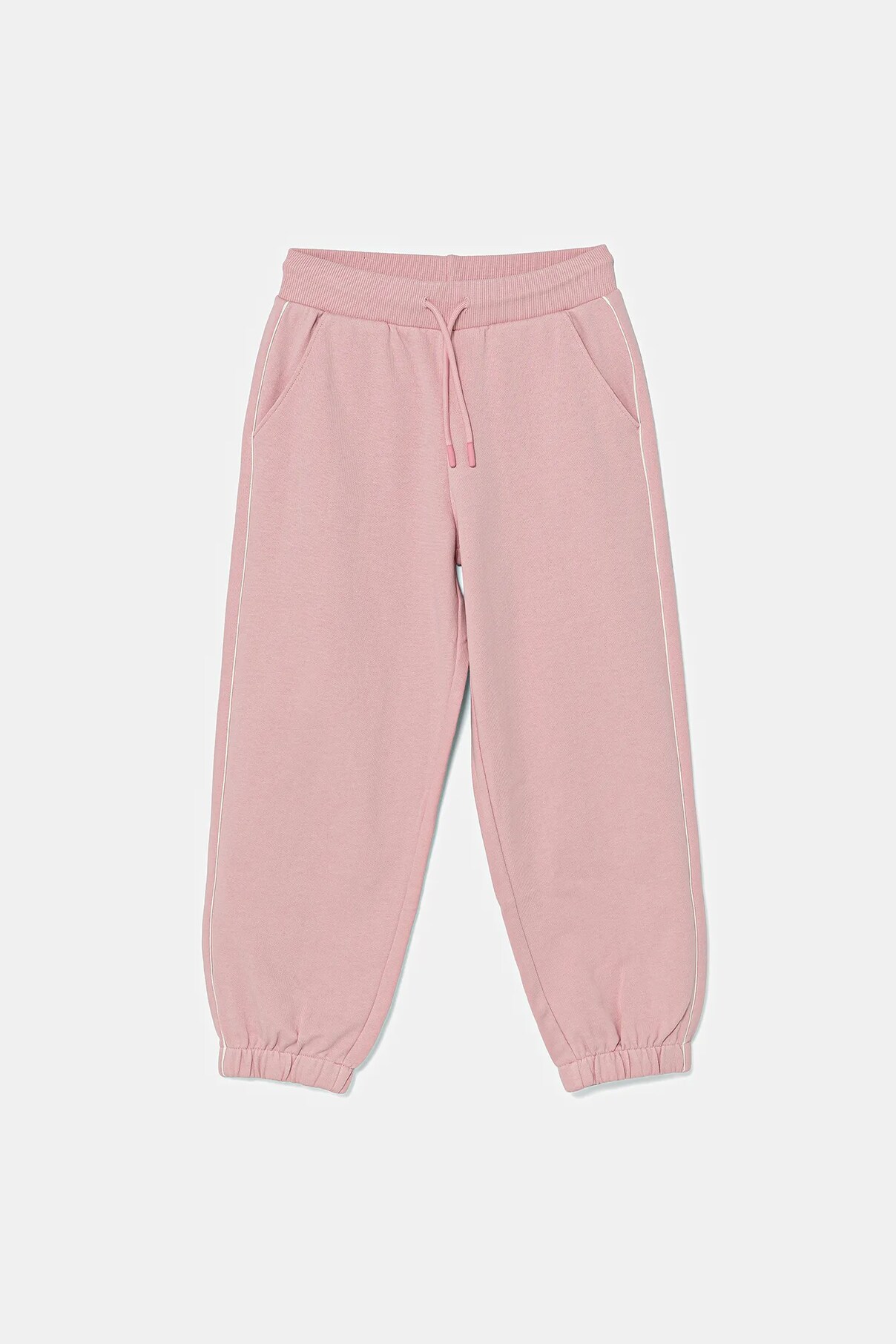 

Детские хлопковые спортивные штаны United Colors Of Benetton, розовый