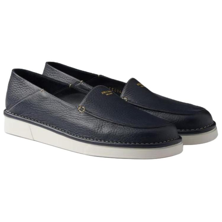 PRADA Мужские повседневные кроссовки Men's Low top Blue — фото 4