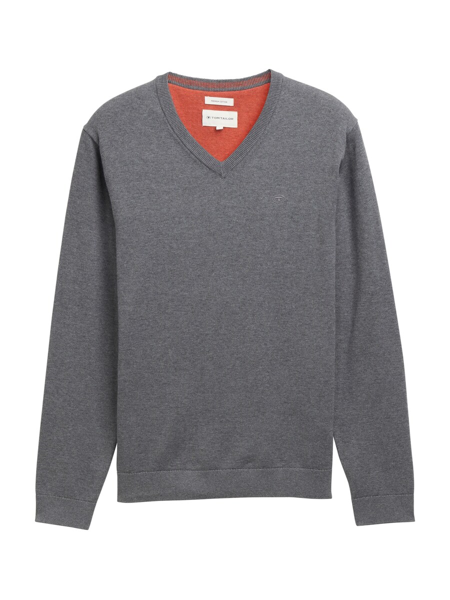 

Свитер TOM TAILOR, mottled grey