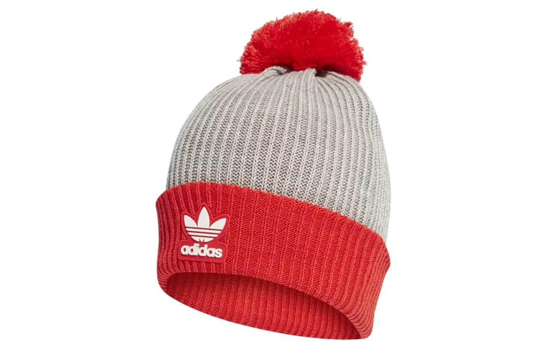 

Adidas Унисекс серая шапка из полиакрилата, Gray