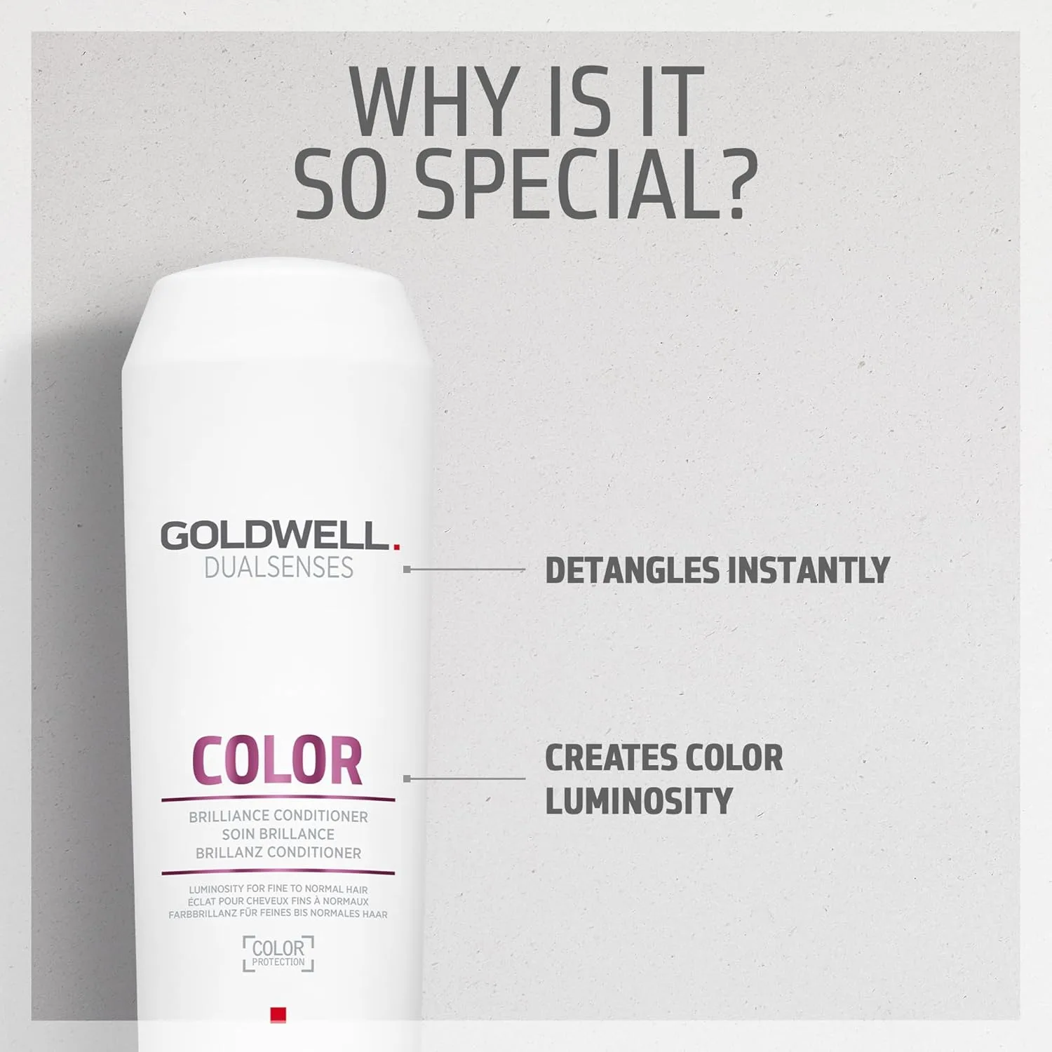 Кондиционер для волос Goldwell Dualsenses Color Brilliance, 10, 1 жидких унций (упаковка из.) — фото 4