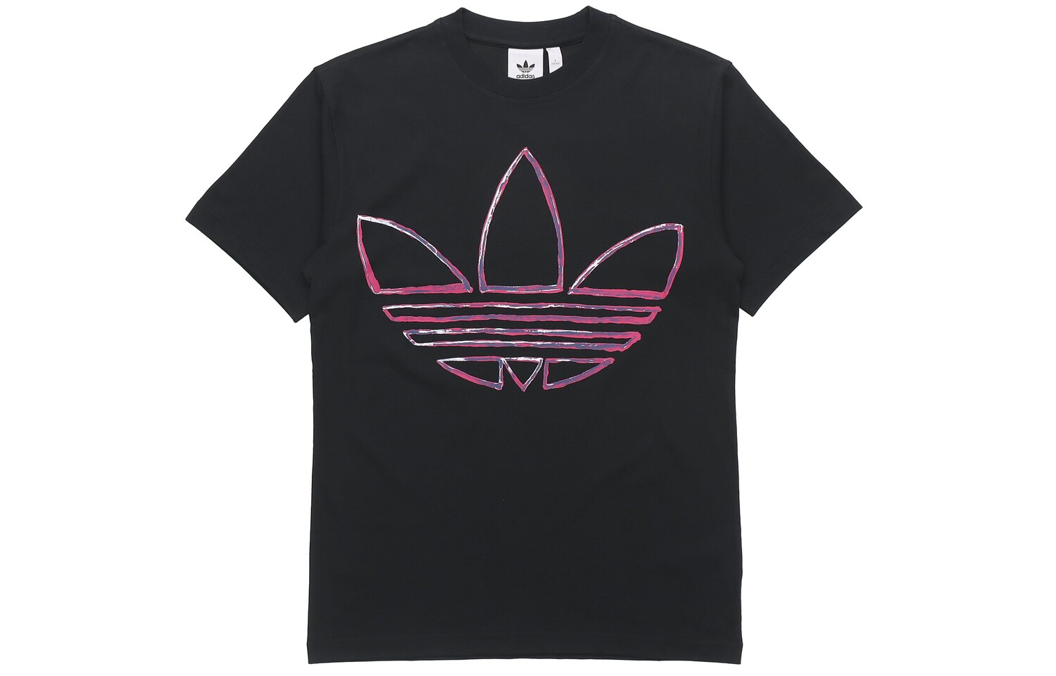 

Футболка мужская черная Adidas, черный