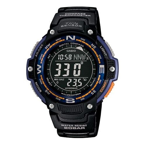 

Часы CASIO OUTGEAR Series Multi-sport Black Sports Black Dial Black Digital, черный