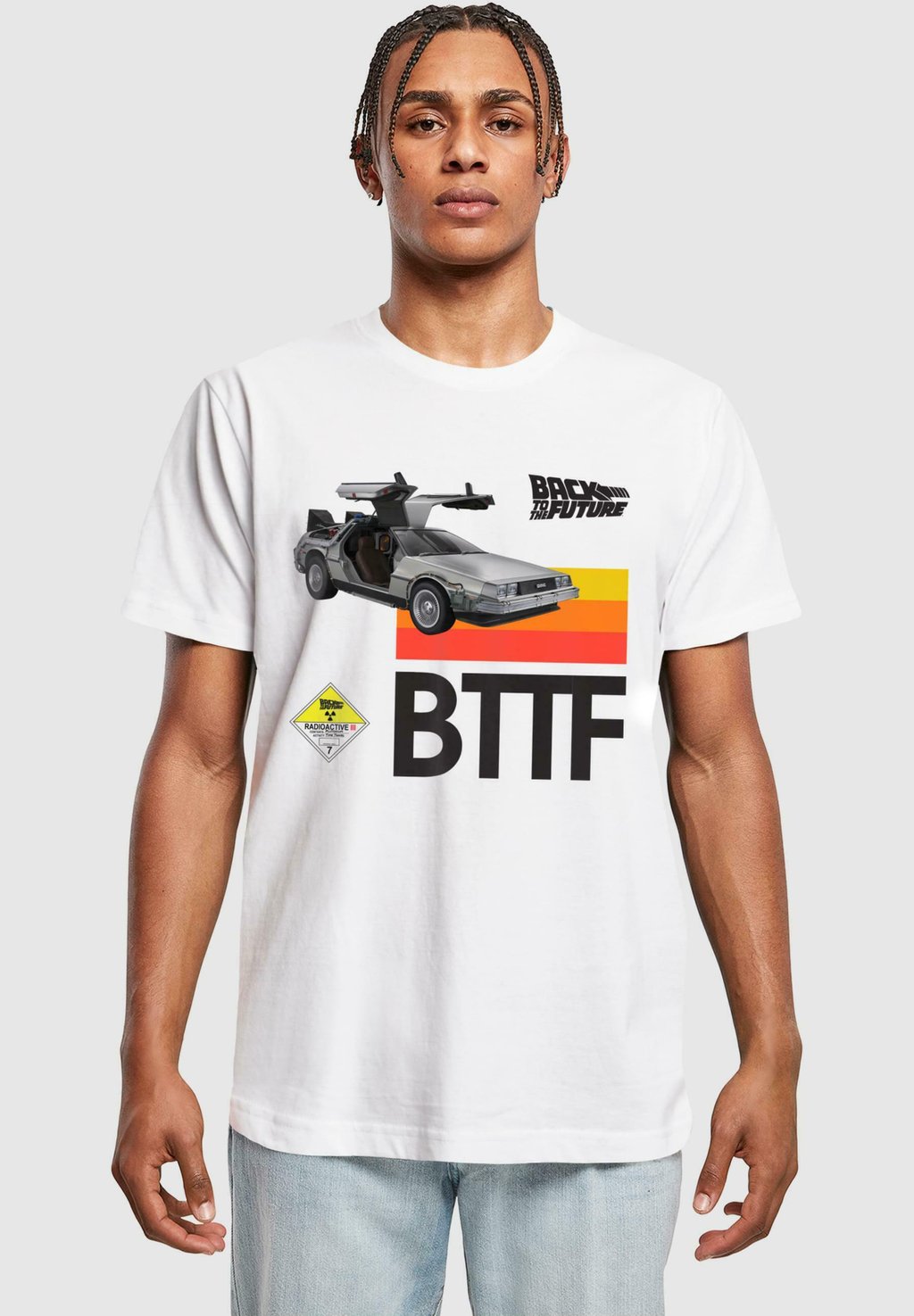 

Футболка с принтом RETRO 85 BTTF Merchcode, цвет white