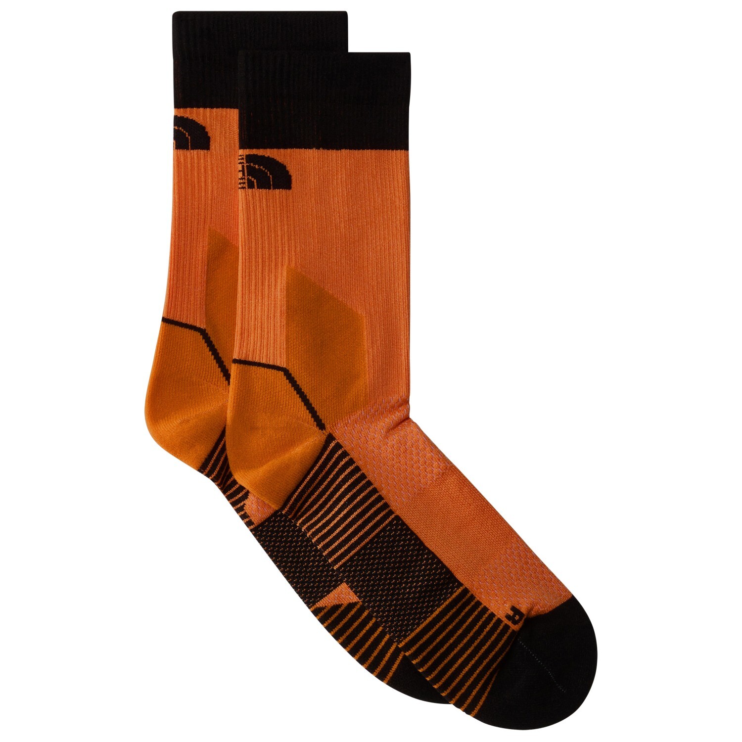

Носки для бега The North Face Trail Run Socks Crew, цвет Vivid Flame/TNF Black