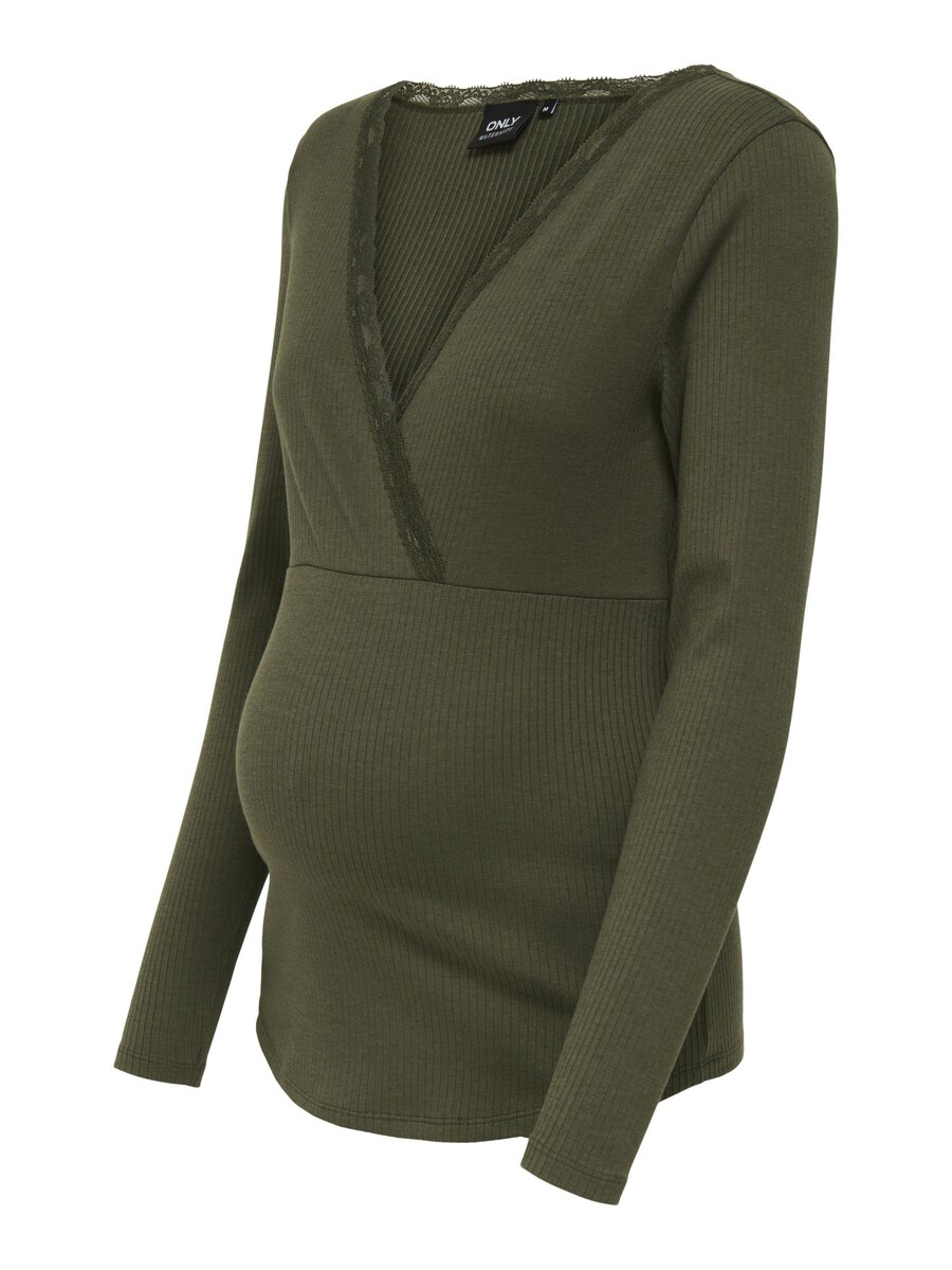 

Рубашка Only Maternity OLMIpass, оливковый