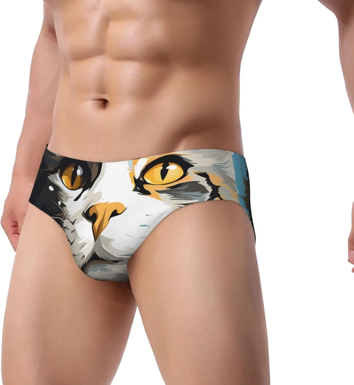 Трусы с принтом Cute Owl, Cute Cat 15 — фото 4
