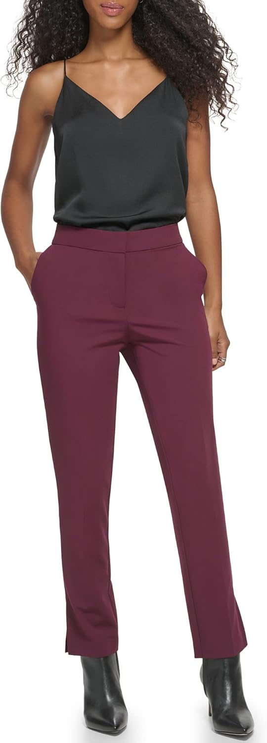 Мужские повседневные брюки Calvin Klein Essential Lux Stretch Comfortable, Port — фото 4
