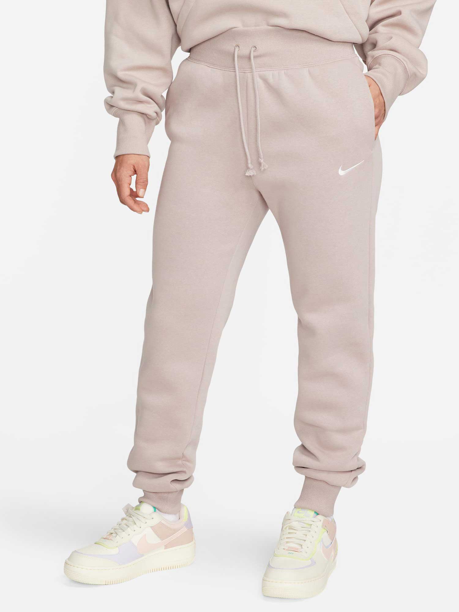 

Спортивные брюки Nike W NSW PHNX FLC HR PANT STD, бежевый