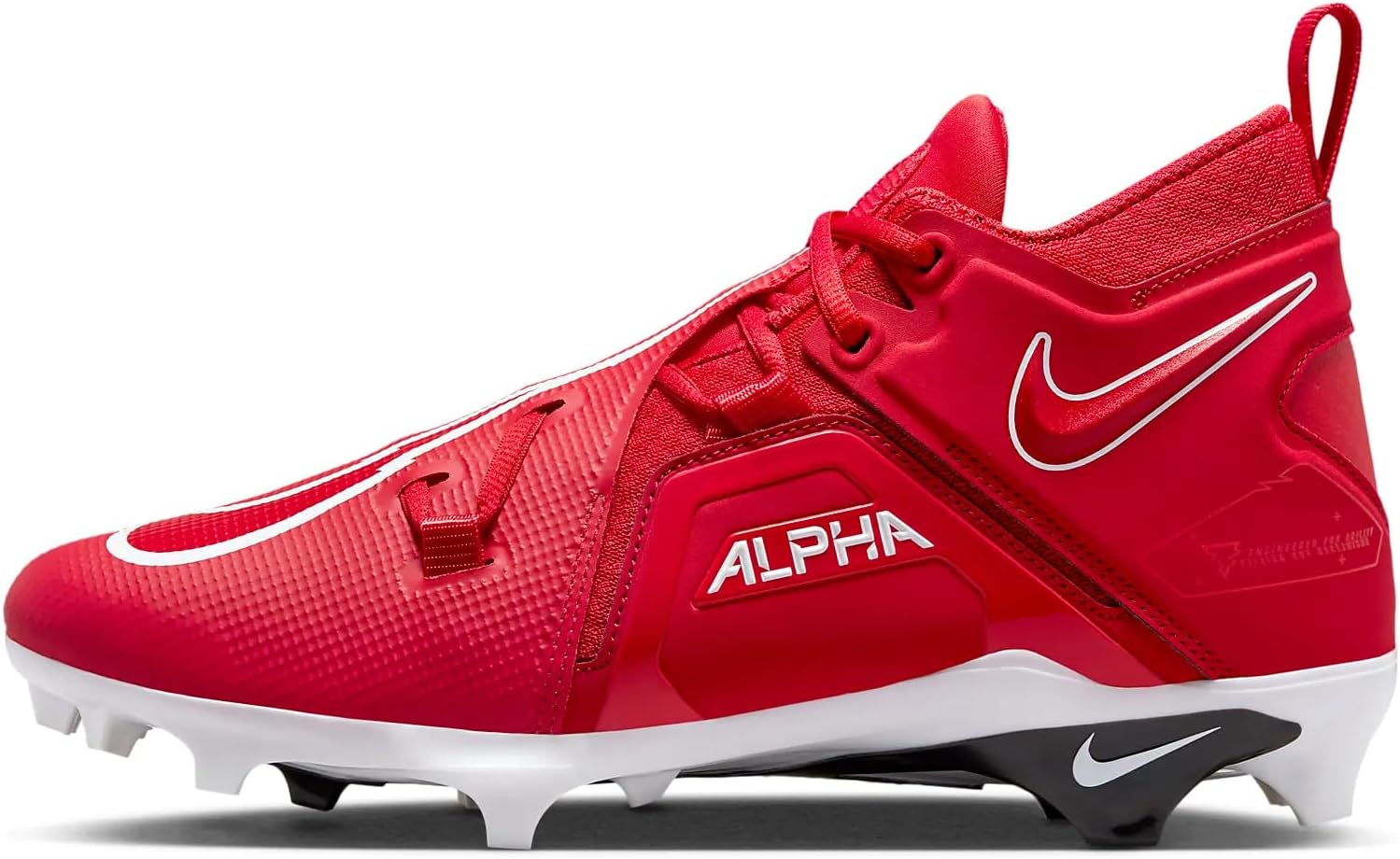 

Футбольные бутсы Nike Alpha Menace Pro 3 для мужчин, белый/красный/малиновый