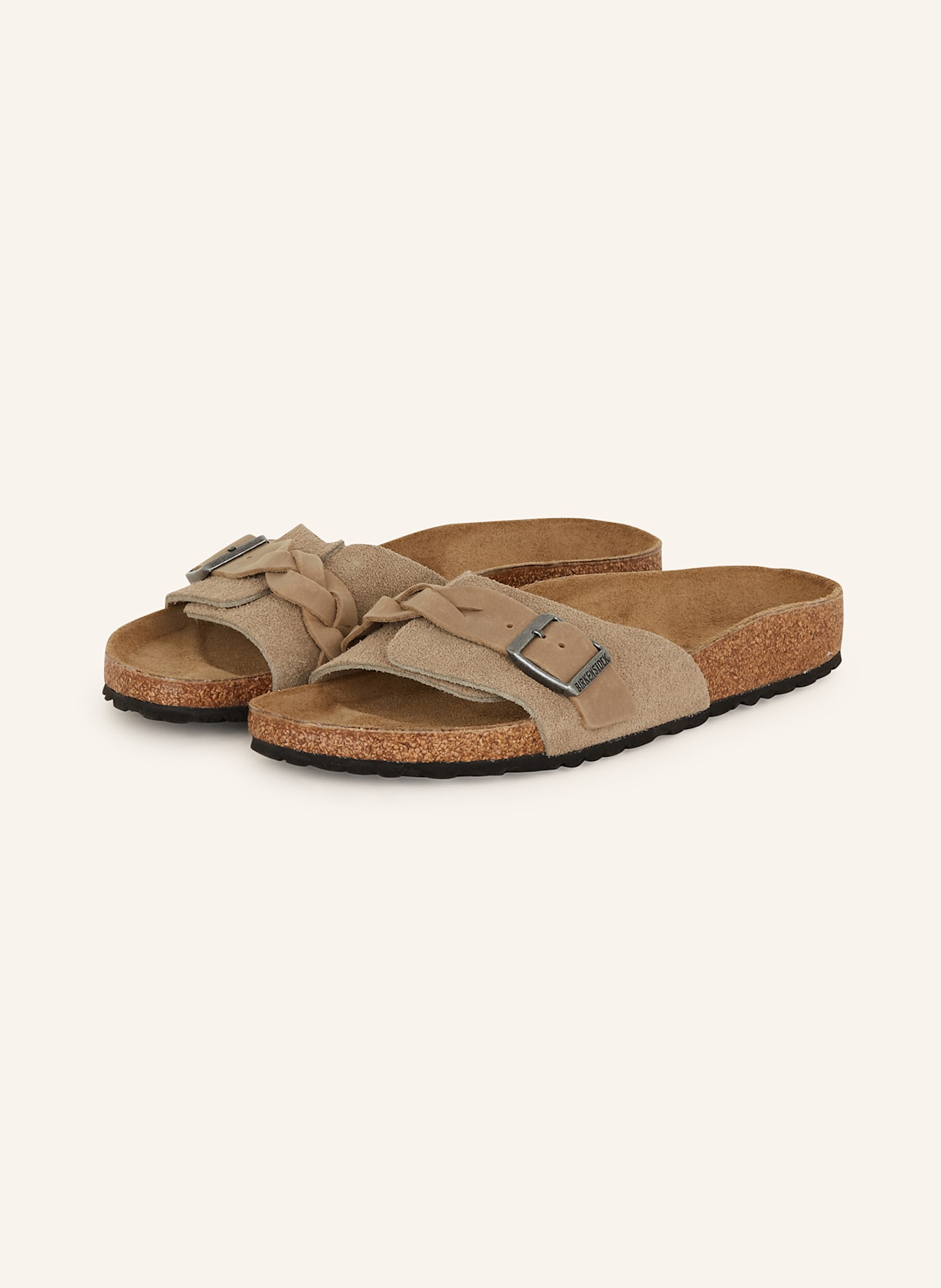 Плетеные мюли Oita Birkenstock, коричневый