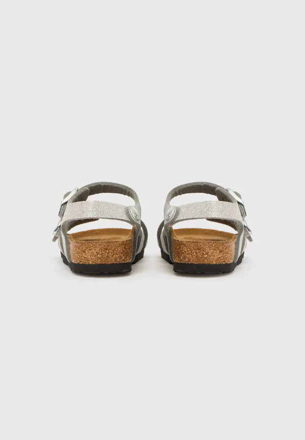 Детские узкие сандалии kumba. Birkenstock, Silver-Coloured — фото 3