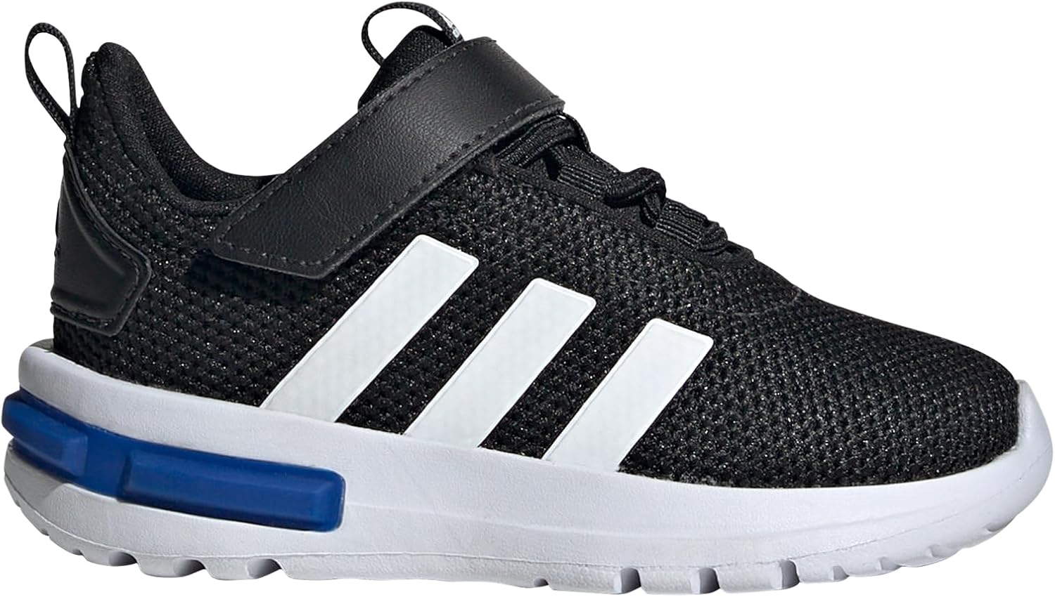 Кроссовки adidas Kids Racer Tr23, белый/черный/синий — фото 2