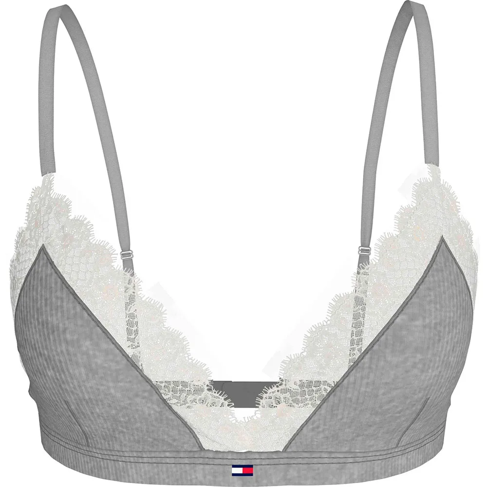 

Бюстгальтер Tommy Hilfiger UW0UW05735 Unlined Triangle, серый