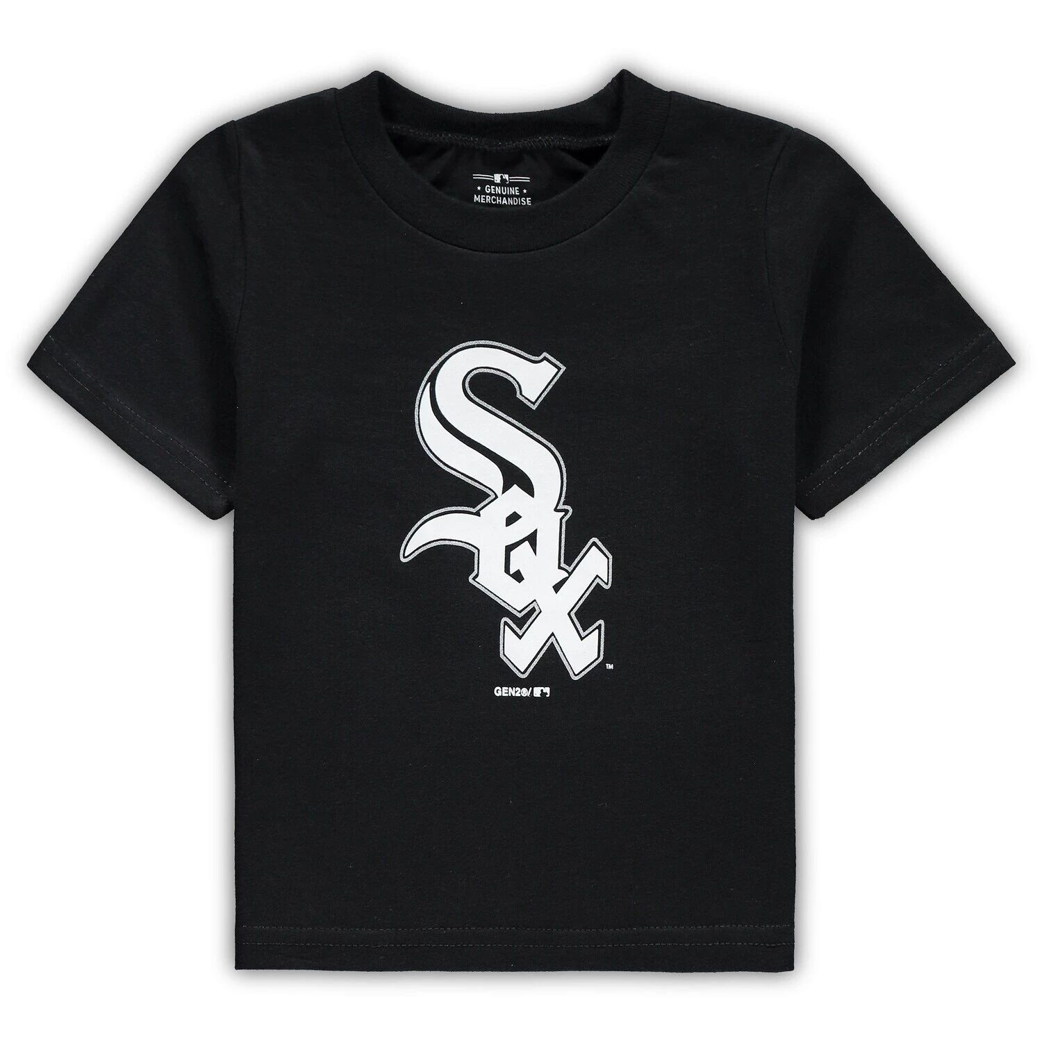 

Черная футболка с логотипом команды Chicago White Sox для младенцев Outerstuff, Черный, Черная футболка с логотипом команды Chicago White Sox для младенцев Outerstuff