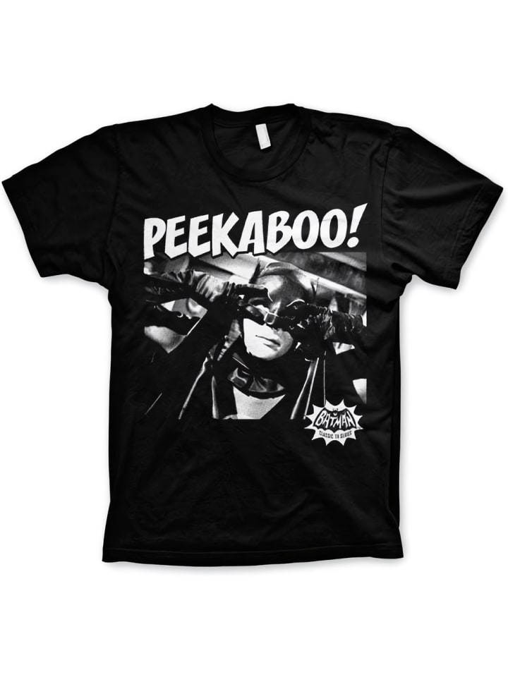 

Футболка Peekaboo Big Tall T-Shirt черного цвета Batman, Черный, Футболка Peekaboo Big Tall T-Shirt черного цвета Batman
