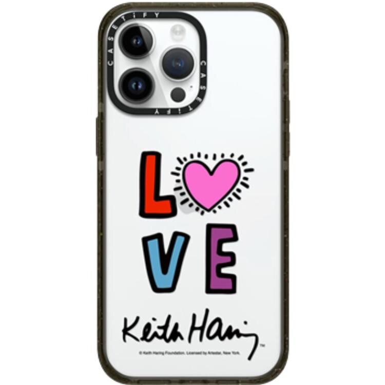 

CASETIFY Чехол для телефона, Transparent - black frame