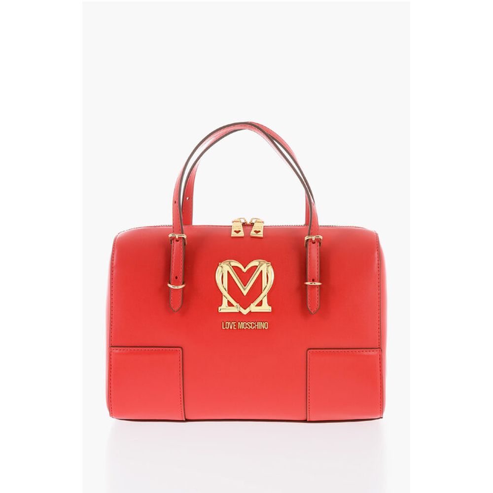 

Красная полиэтиленовая сумка-тоут Moschino, Red