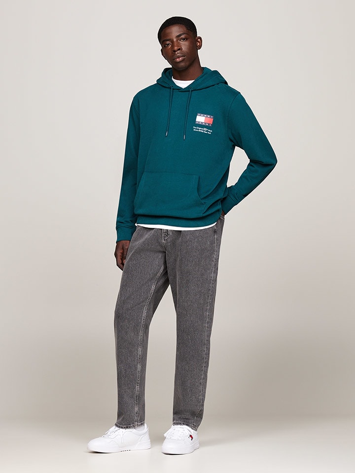 

Толстовка TOMMY JEANS, цвет petrol