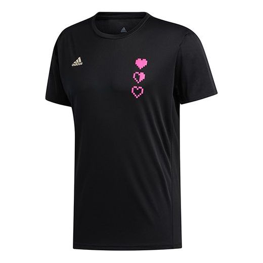 

Футболка adidas 25/7 Running Sports Short-sleeve Men Black 7 Tee, черный