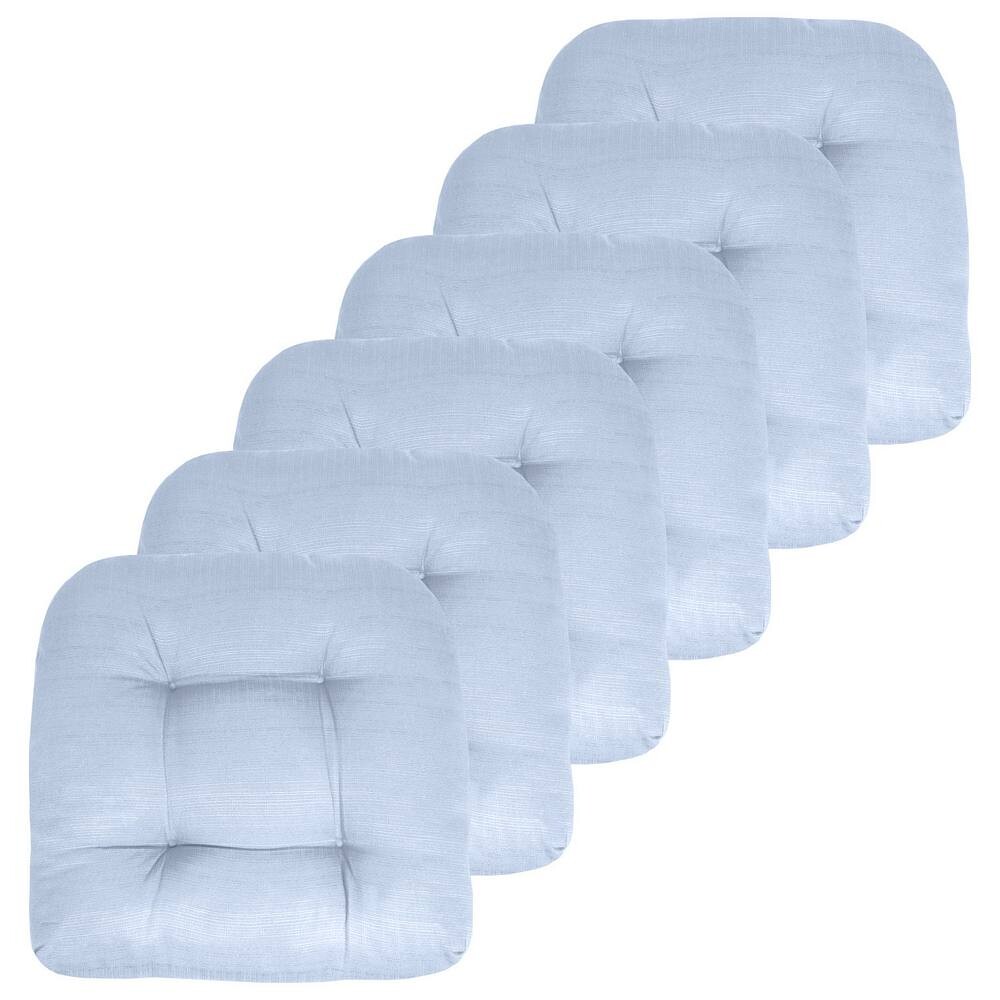 

Двусторонние подушки для сиденья в патио Sweet Home, 6 шт. в упаковке, цвет Light Blue