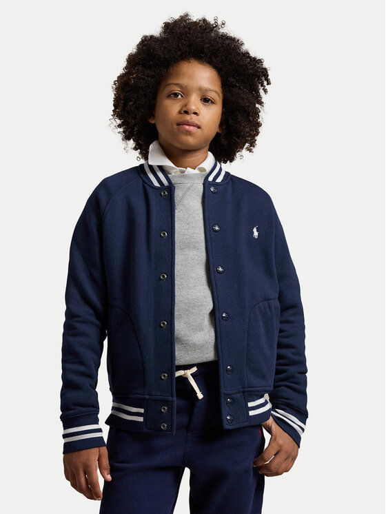 

Куртка-Бомбер стандартный крой 323932140 Polo Ralph Lauren, синий