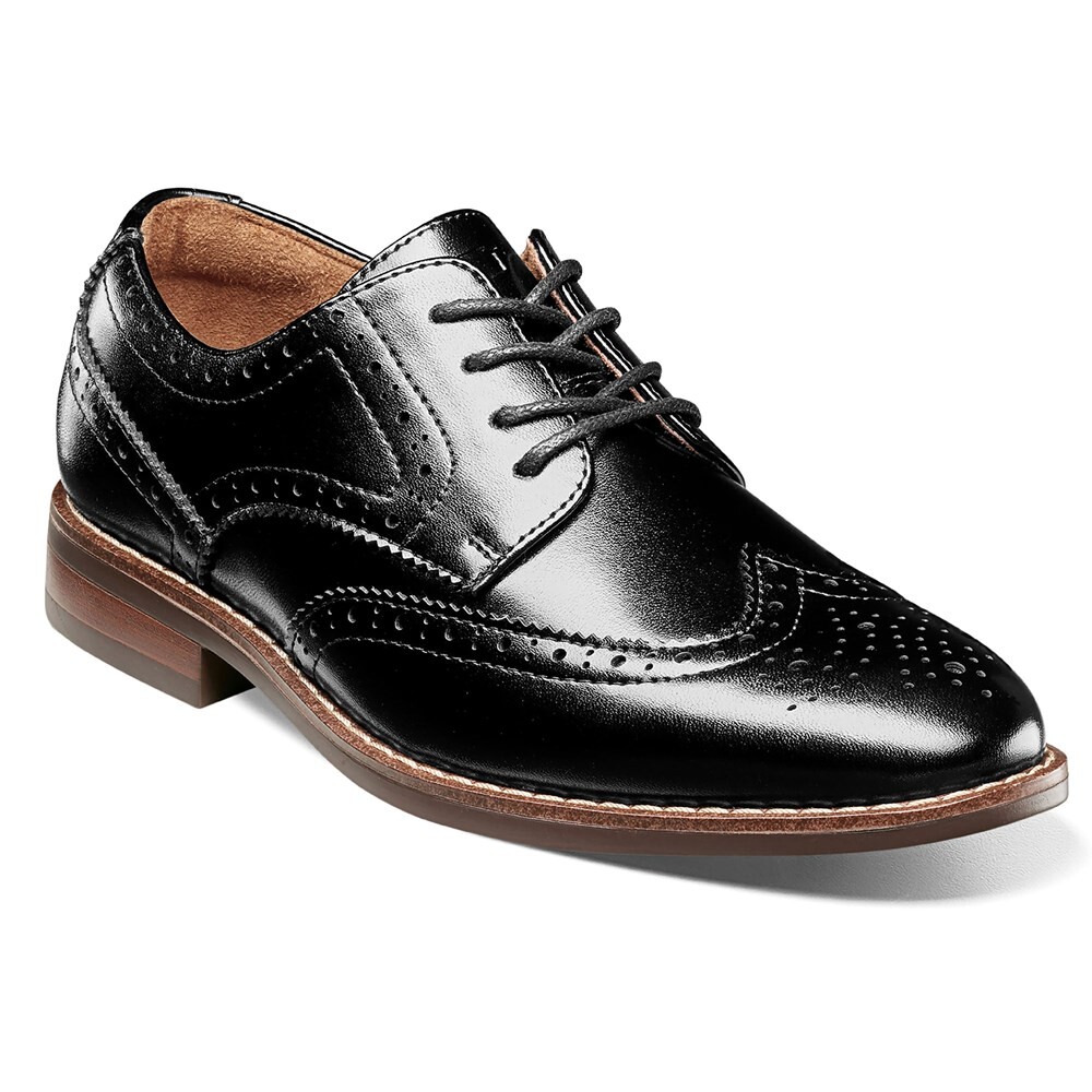 

Детская Rucci Jr. Wingtip Oxford Little/Big Kid Florsheim, черный