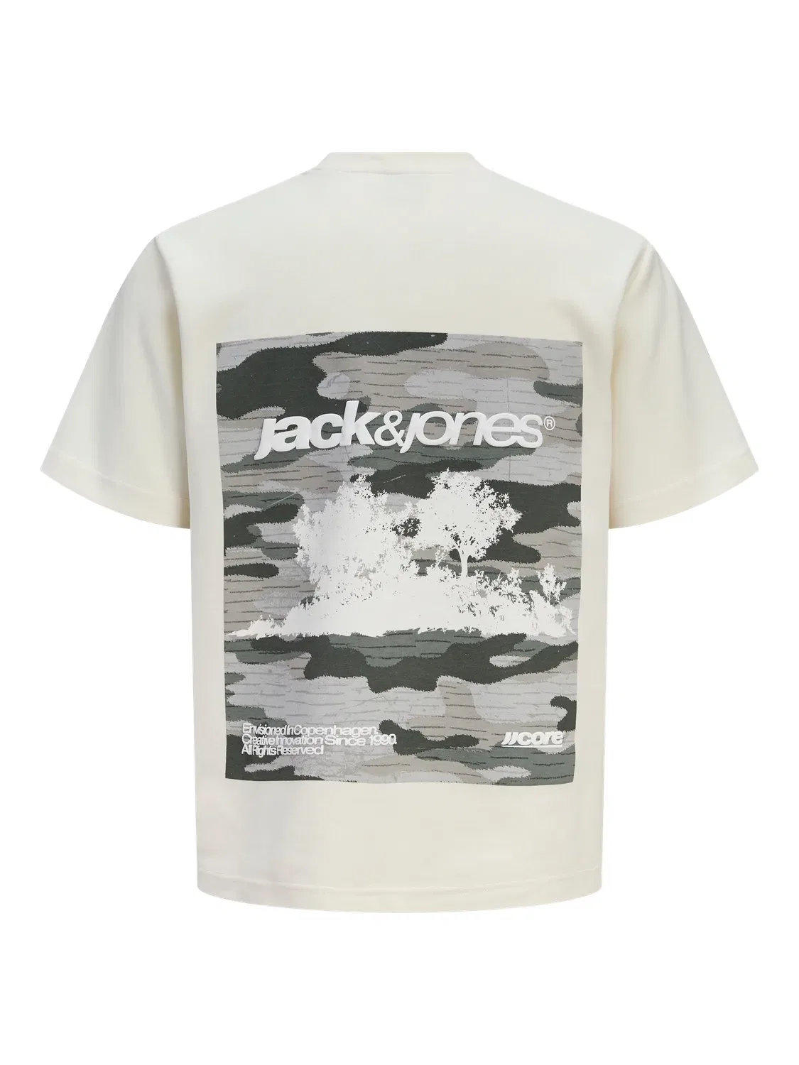 Футболка с принтом JACK & JONES Junior, sweet corn — фото 2