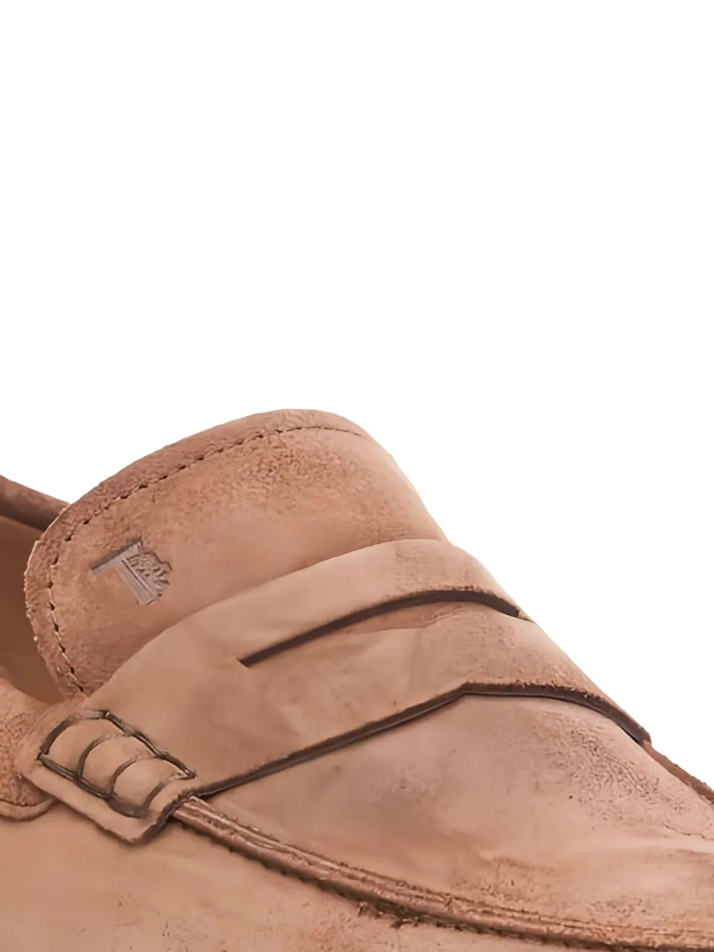 Лоферы Ibrido с тональной прострочкой Tod'S, коричневый — фото 3