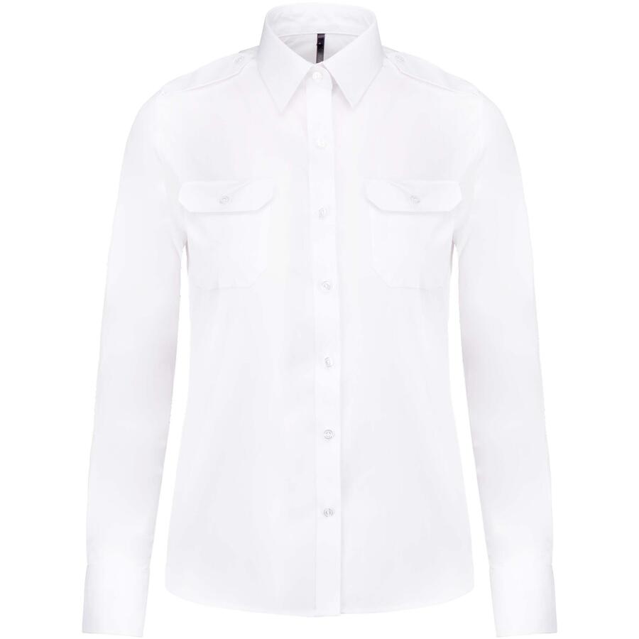 

Женская рубашка с длинными рукавами Kariban Pilote