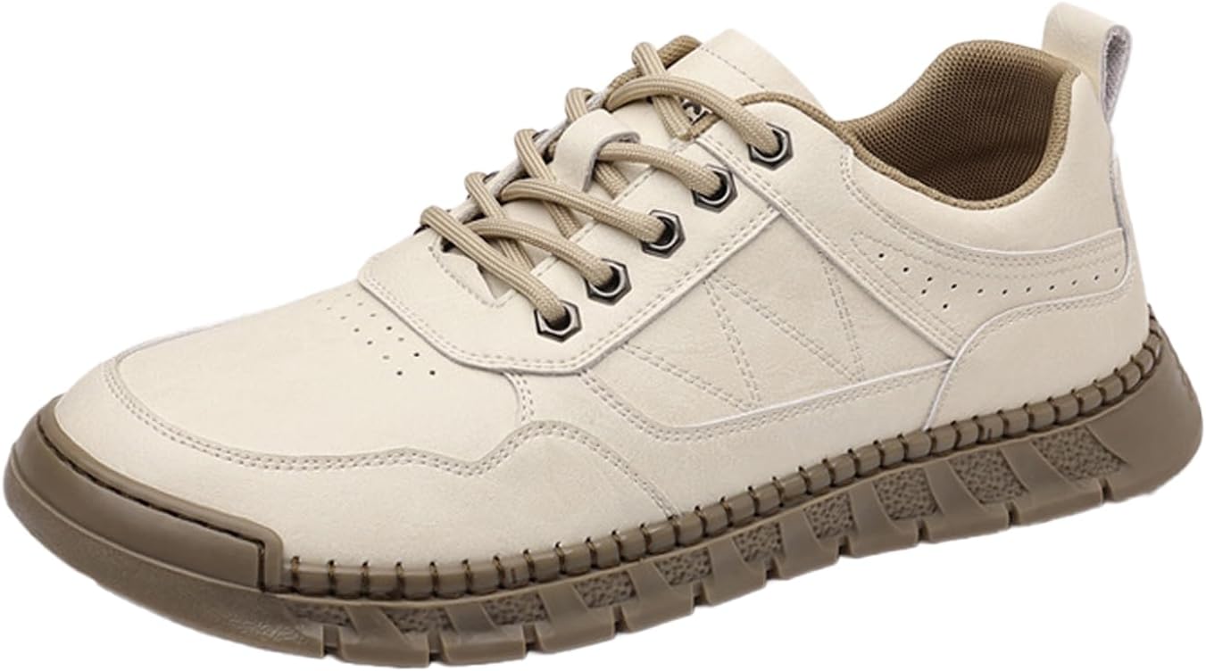 

Мужские повседневные кроссовки, дышащие модные лоферы, оксфорды на подкладке, слипоны, шнуровка, обувь для ходьбы, деловой офис, рабочая и водительская обувь Qwuieoin, белый