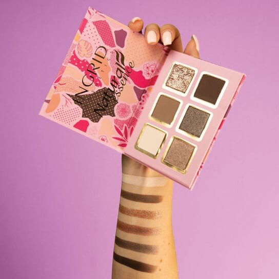 Палитра теней для век, Discovery Of The West, 8г Ingrid, Natural Essence Eyeshadow Palette, коричневый — фото 4