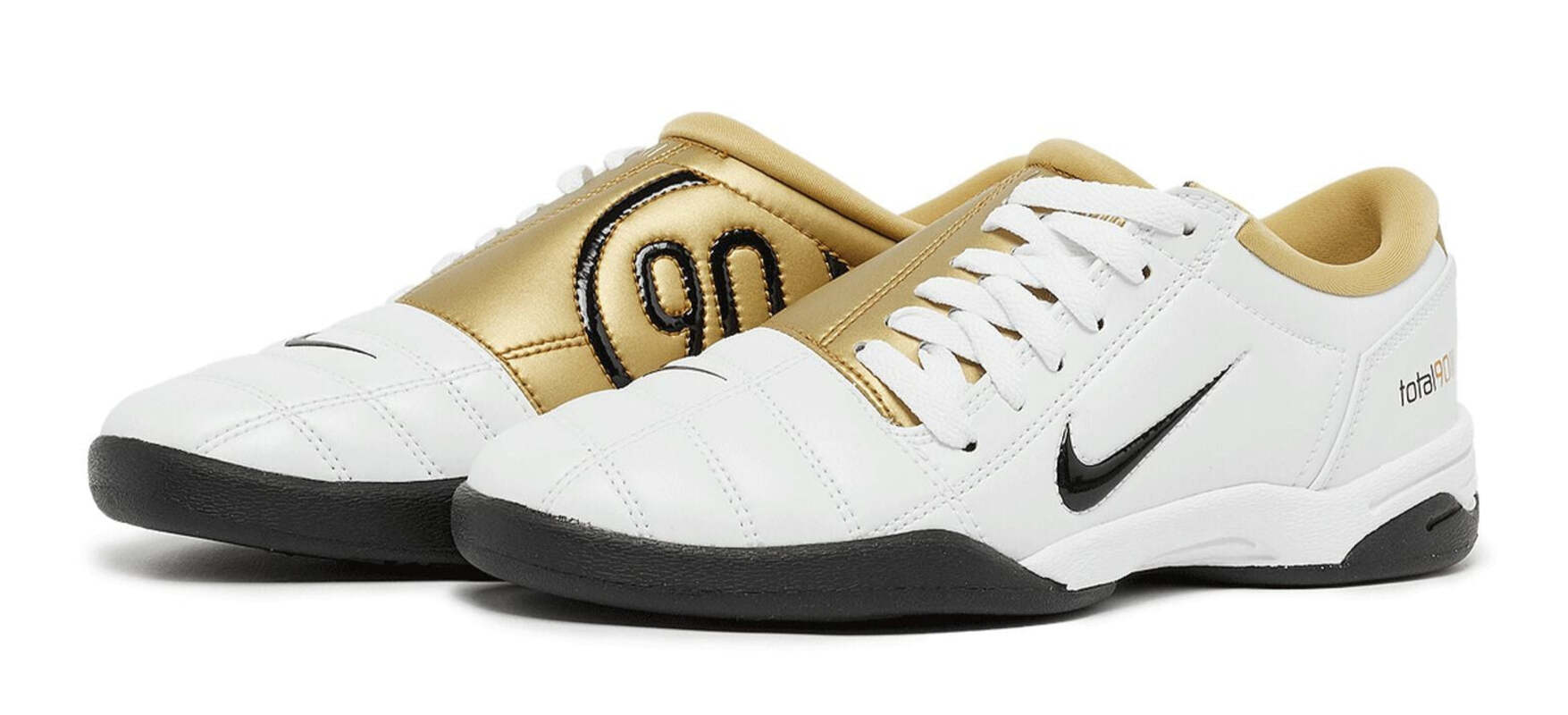 Кроссовки Nike Total 90 3 SP White Metallic Gold — фото 3