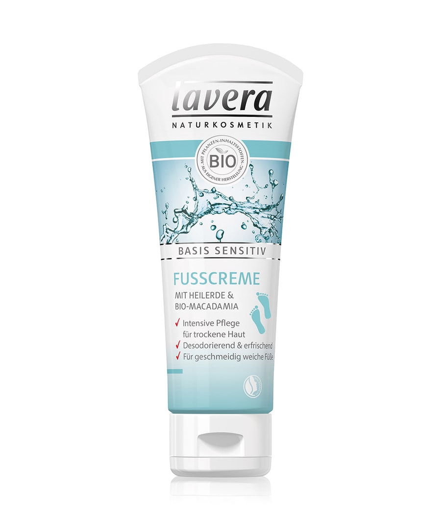 

Крем для ног lavera Basis sensitiv, 75 ml