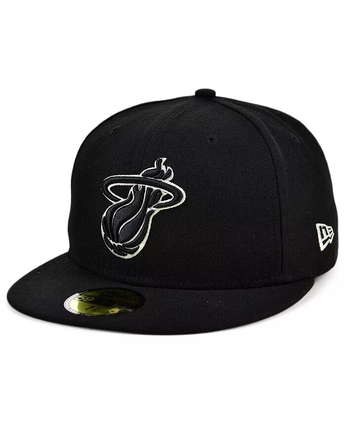 

Кепка Miami Heat Black White 59FIFTY New Era
