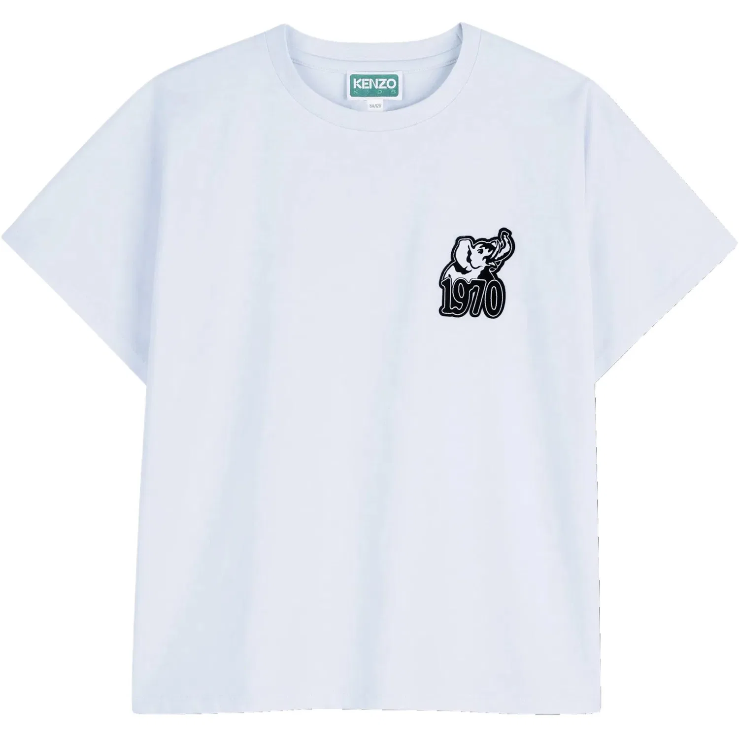 Футболка детская с круглым вырезом KENZO синяя