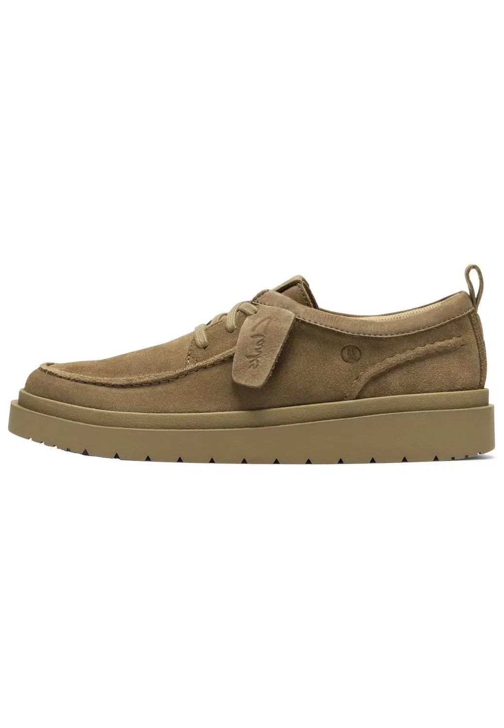 Снуршух из велюра, Clarks, светло-коричневый — фото 2